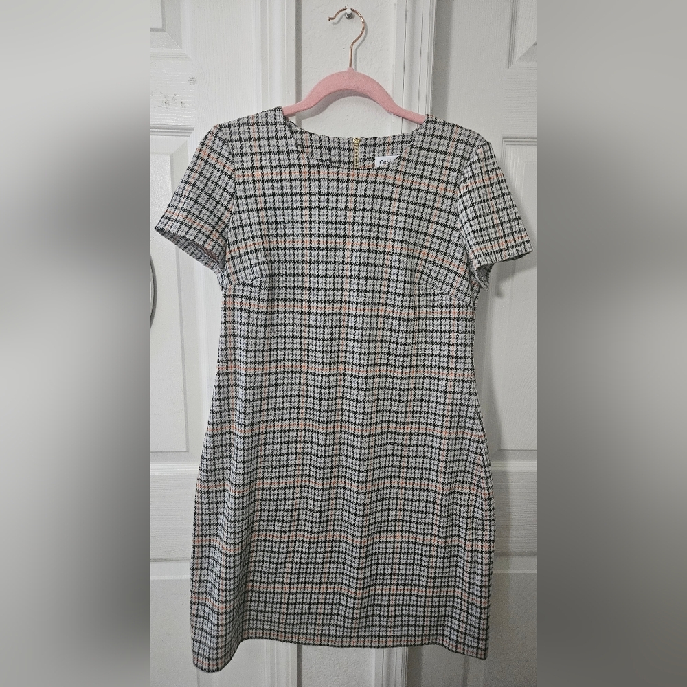 Calvin Klein Checkered Mini Dress